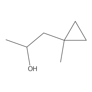(2R)-1-(1-methylcyclopropyl)propan-2-ol结构式