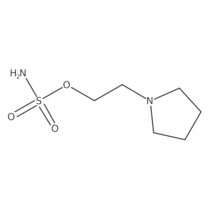 2-(Pyrrolidin-1-yl)ethyl sulfamate Structure