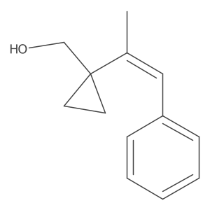 [1-(1-Phenylprop-1-en-2-yl)cyclopropyl]methanol Structure