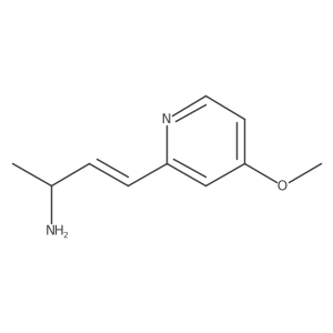 4-(4-Methoxypyridin-2-yl)but-3-en-2-amine结构式