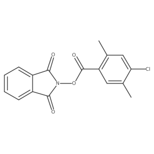 1,3-dioxo-2,3-dihydro-1H-isoindol-2-yl 4-chloro-2,5-dimethylbenzoate Structure