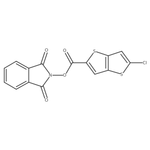 1,3-dioxo-2,3-dihydro-1H-isoindol-2-yl 5-chlorothieno[3,2-b]thiophene-2-carboxylate Structure