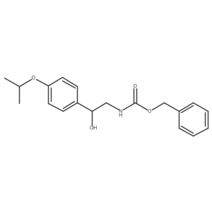 benzyl N-{2-hydroxy-2-[4-(propan-2-yloxy)phenyl]ethyl}carbamate结构式