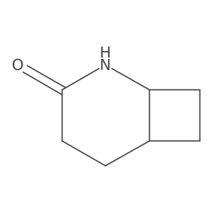 (1S,6S)-2-Azabicyclo[4.2.0]octan-3-one Structure