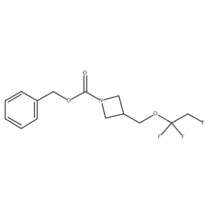 Benzyl 3-[(1,1,2-trifluoroethoxy)methyl]azetidine-1-carboxylate Structure