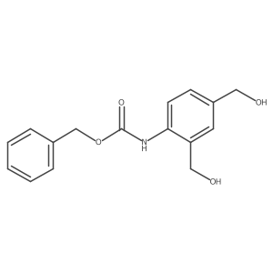 benzyl N-[2,4-bis(hydroxymethyl)phenyl]carbamate Structure