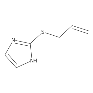 2-Allylsulfanyl-1H-imidazole Structure