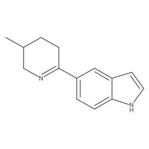 5-(3,4,5,6-Tetrahydro-5-methyl-2-pyridinyl)-1H-indole Structure