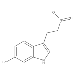 6-bromo-3-(2-nitroethyl)-1H-indole Structure