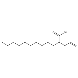 2-Allyldodecanoic acid Structure