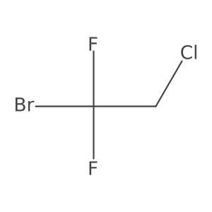 1-Bromo-2-chloro-1,1-difluoro-ethane结构式