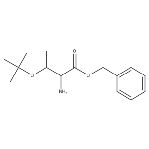 (2S,3R)-Benzyl 2-amino-3-(tert-butoxy)butanoate结构式