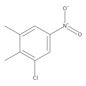 1-Chloro-2,3-dimethyl-5-nitrobenzene Structure