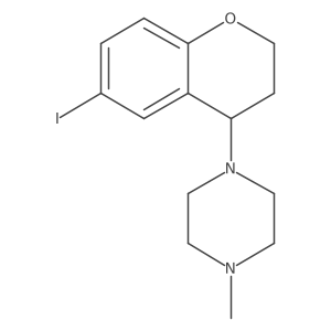 1-(6-Iodo-chroman-4-yl)-4-methyl-piperazine结构式