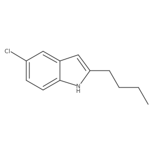 2-Butyl-5-chloro-1H-indole结构式