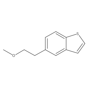 5-(2-Methoxyethyl)benzo[b]thiophene Structure