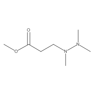 Methyl 3-(1,2,2-trimethylhydrazinyl)propanoate Structure