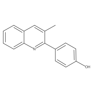 4-(3-Methylquinolin-2-yl)phenol结构式