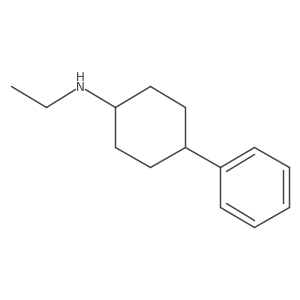 N-ethyl-4-phenylcyclohexan-1-amine结构式