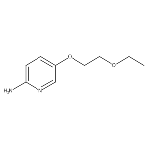 5-(2-Ethoxyethoxy)pyridin-2-amine结构式