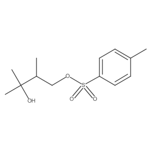(R)-2,3-Dimethyl1-(4-methylbenzenesulfonate)-1,3-butanediol结构式