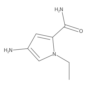 4-amino-1-ethyl-1H-pyrrole-2-carboxamide Structure