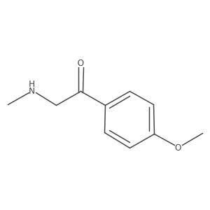 1-(4-Methoxyphenyl)-2-(methylamino)ethanone结构式