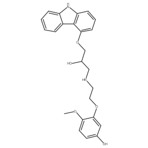 5'-Hydroxyphenyl Carvedilol-d5 Structure