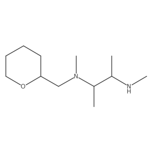 2,3-Butanediamine, N2,N3-dimethyl-N2-[(tetrahydro-2H-pyran-2-yl)methyl]-结构式