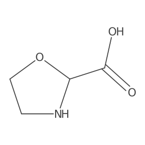 Oxazolidine-2-carboxylic acid结构式