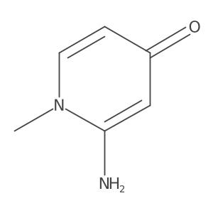 2-Amino-1-methylpyridin-4(1H)-one结构式