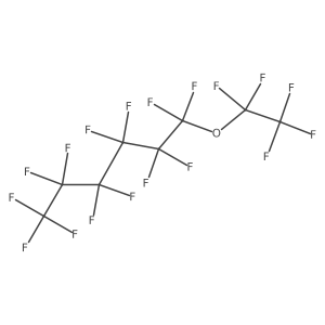 Hexane, 1,1,2,2,3,3,4,4,5,5,6,6,6-tridecafluoro-1-(pentafluoroethoxy)-结构式
