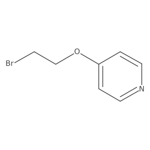 4-(2-Bromoethoxy)pyridine Structure