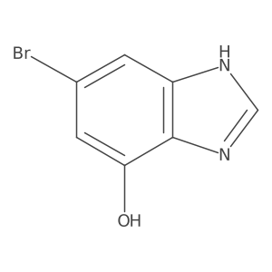 6-Bromo-1H-benzo[d]imidazol-4-ol Structure