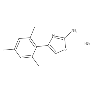 4-Mesitylthiazol-2-amine hydrobromide Structure