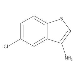 5-Chlorobenzo[b]thiophen-3-amine Structure