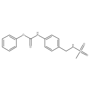 Phenyl 4-(methylsulfonamidomethyl)phenylcarbamate结构式