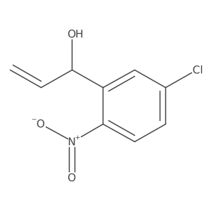 1-(5-Chloro-2-nitrophenyl)prop-2-en-1-ol结构式