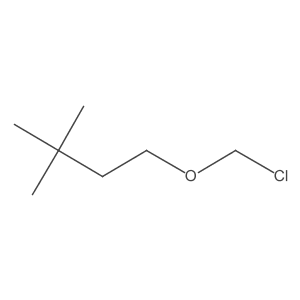 1-(Chloromethoxy)-3,3-dimethylbutane结构式