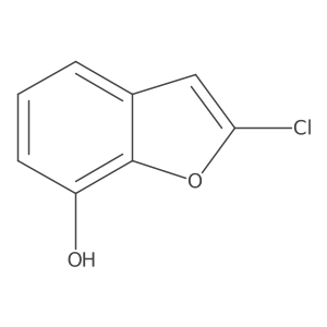 2-Chlorobenzofuran-7-ol结构式