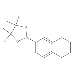 4,4,5,5-Tetramethyl-2-(thiochroman-7-yl)-1,3,2-dioxaborolane Structure