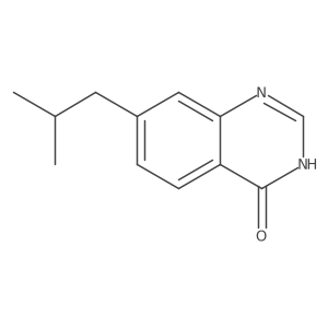 7-isobutylquinazolin-4(3H)-one结构式