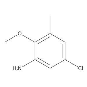 5-Chloro-2-methoxy-3-methylaniline Structure