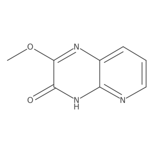 2-Methoxy-3H,4H-pyrido[2,3-b]pyrazin-3-one结构式