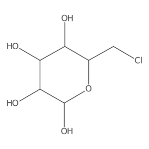 Galactopyranose, 6-chloro-6-deoxy-, D-结构式