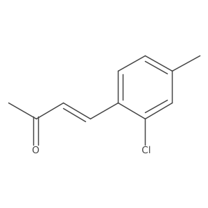4-(2-Chloro-4-methylphenyl)but-3-en-2-one结构式