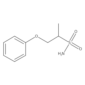 1-Phenoxypropane-2-sulfonamide Structure