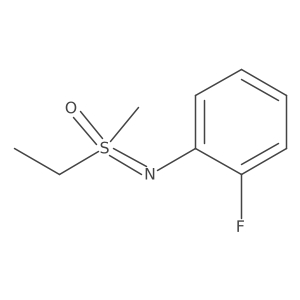 Ethyl[(2-fluorophenyl)imino]methyl-lambda6-sulfanone结构式