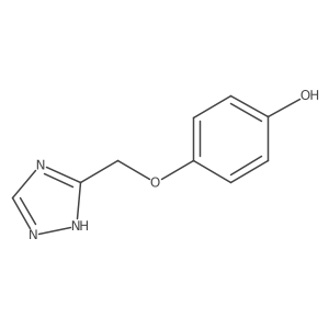 4-((4H-1,2,4-Triazol-3-yl)methoxy)phenol Structure