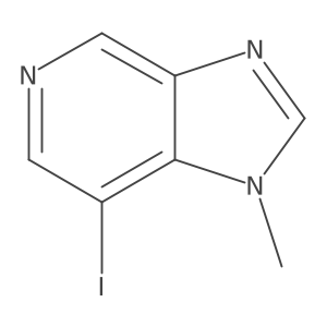 7-iodo-1-methyl-1H-imidazo[4,5-c]pyridine Structure